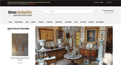 Desktop Screenshot of havas-antiquites.com