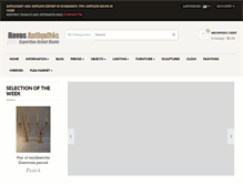 Tablet Screenshot of havas-antiquites.com